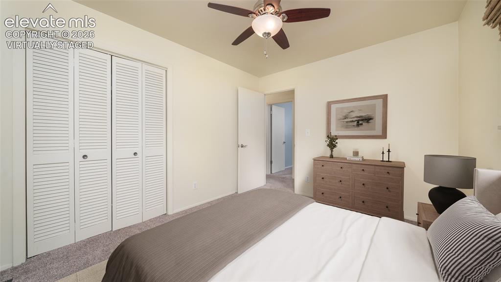 Image 10 of 34: Virtually Staged Bedroom