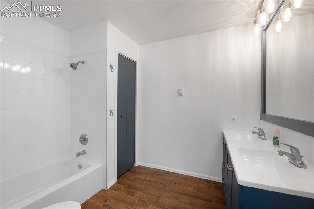 Image 34 of 49: Updated Bathroom