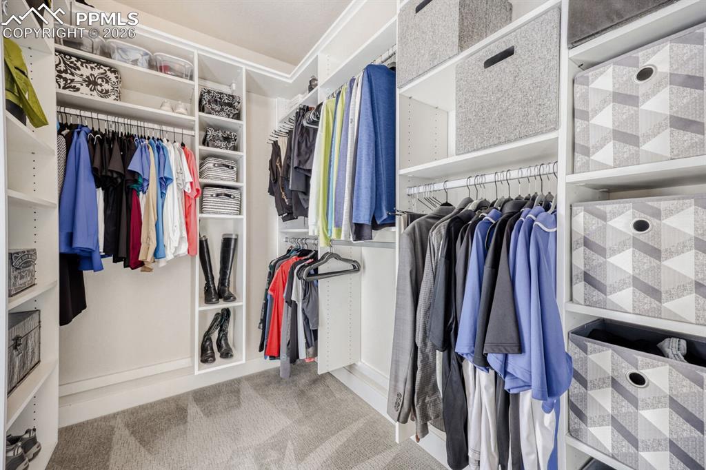 Image 17 of 45: Spacious Walk-in Closet