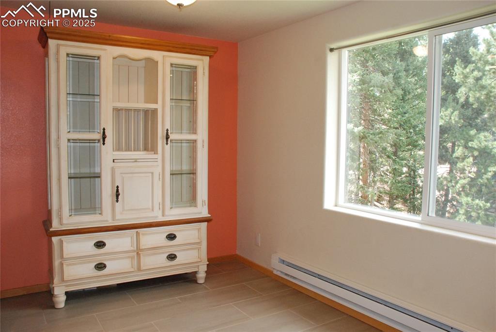 Image 15 of 37: Adjacent to the Kitchen is the Dining area.