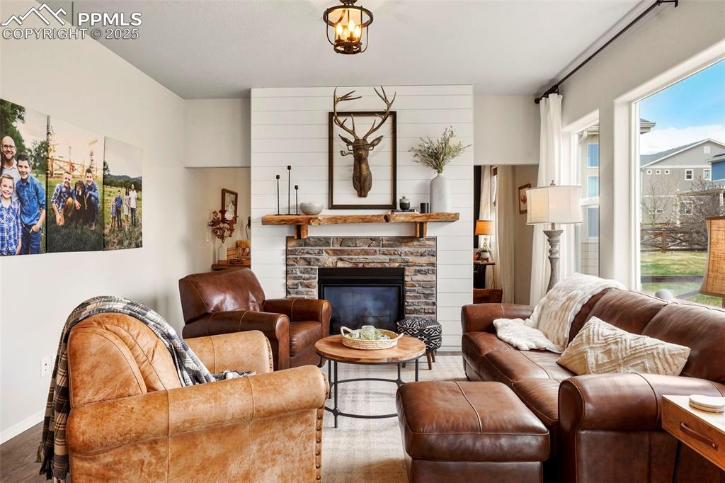Image 7 of 36: Living area with plenty of natural light