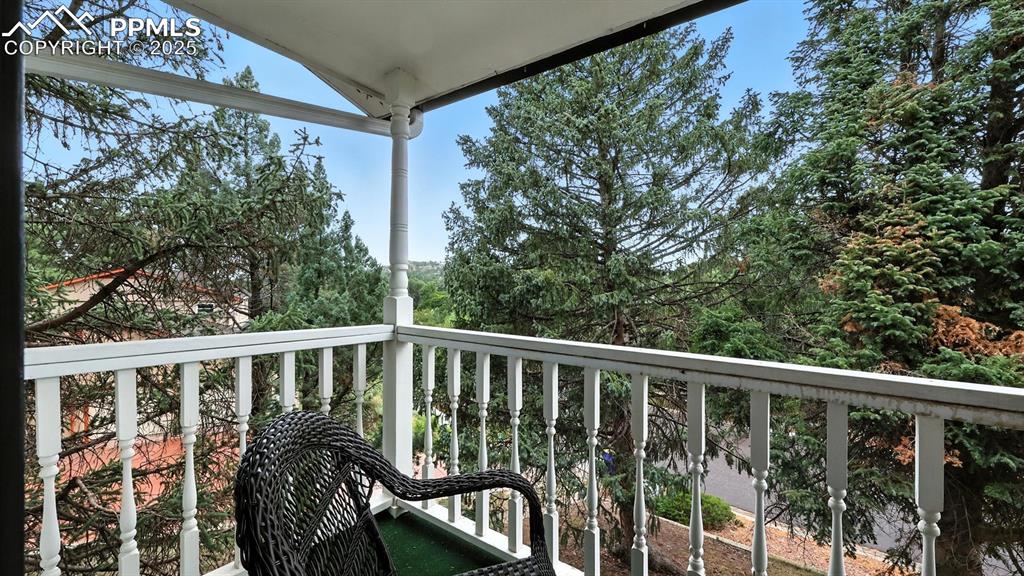 Image 32 of 50: Private Balcony off the Primary Suite.