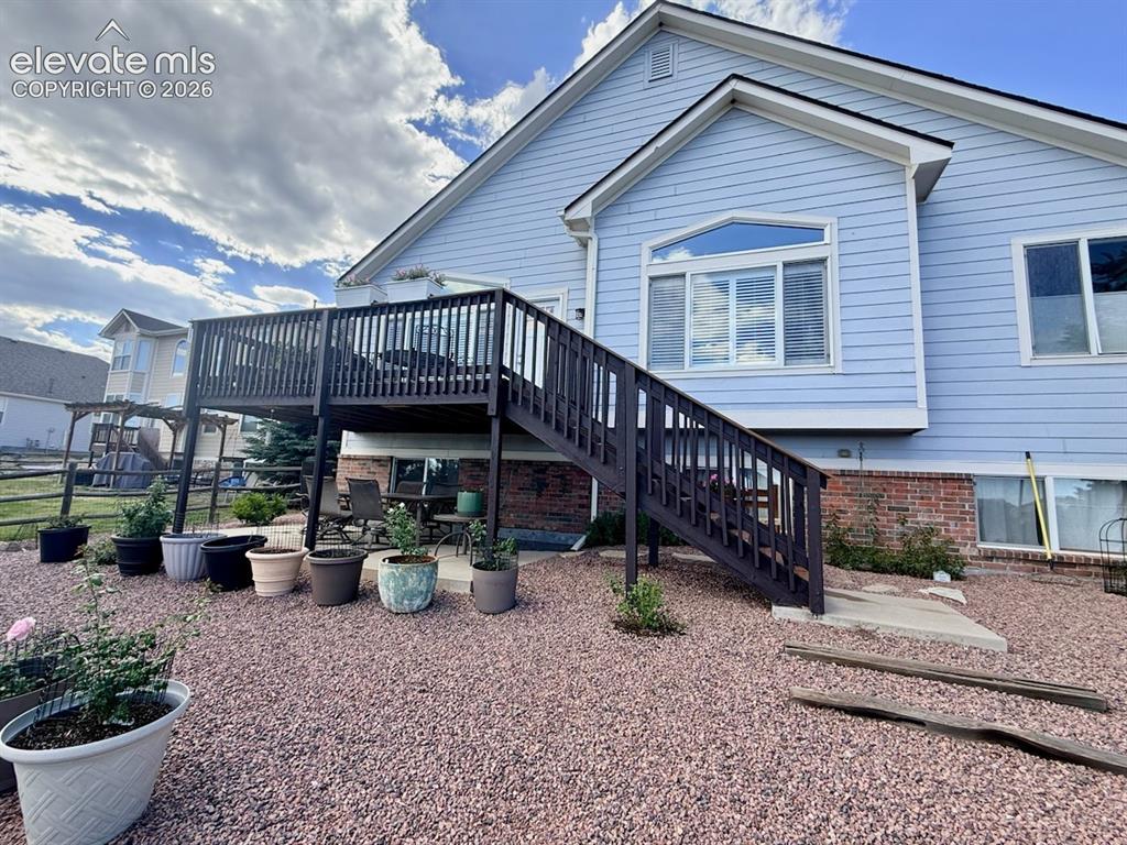 Image 41 of 42: Rear view of home