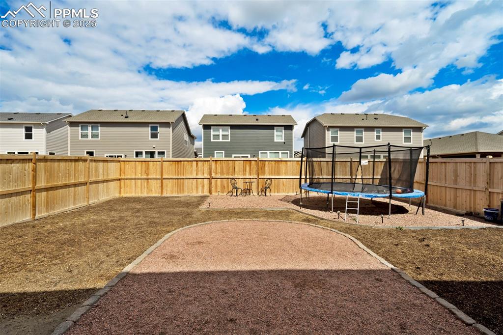 Image 37 of 45: Back yard has been completetely finished now. This photo was taken before w