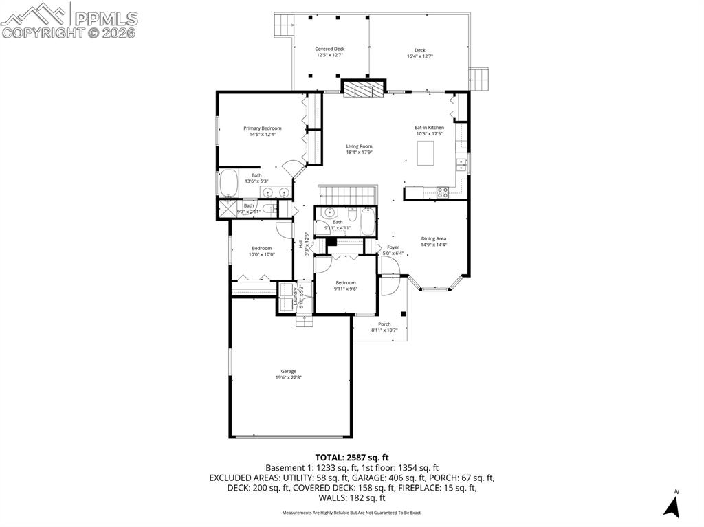 Image 47 of 50: View of floor plan / room layout