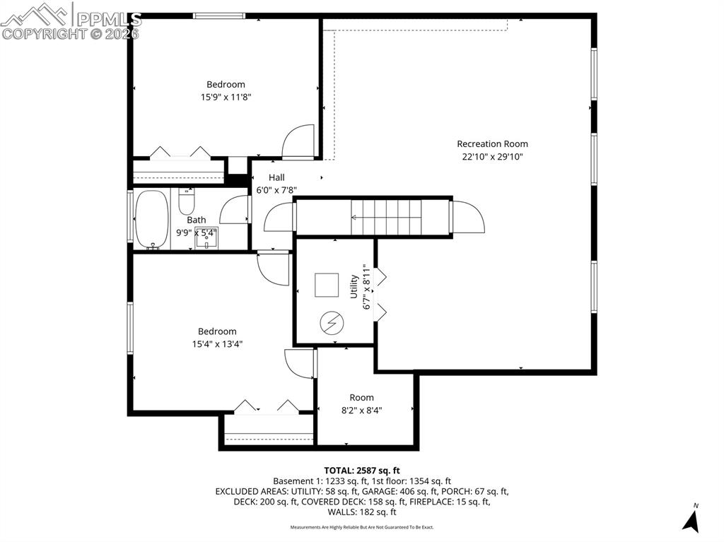 Image 48 of 50: View of room layout