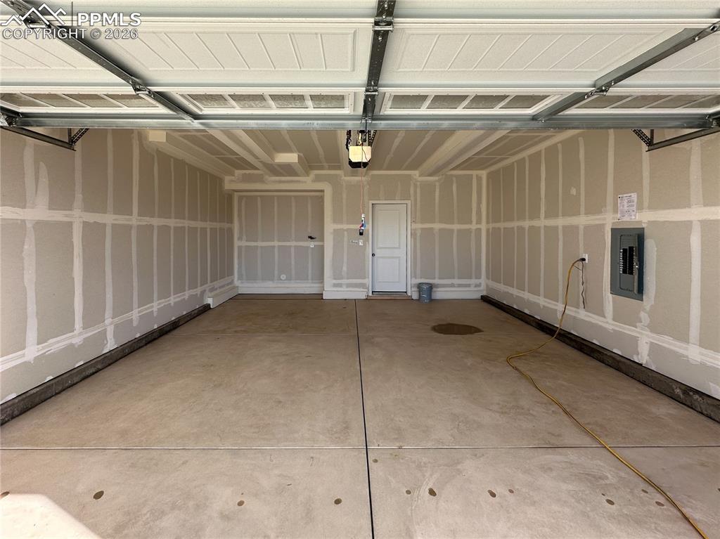 Image 30 of 30: Oversized 2 car garage