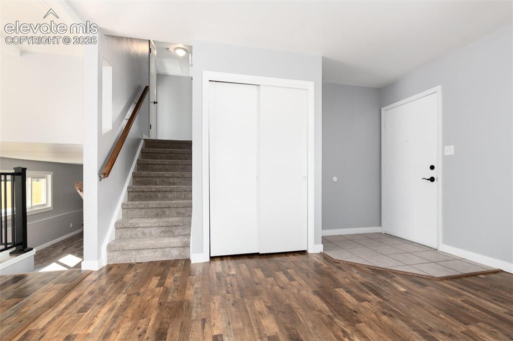 Image 5 of 47: Wood-finish flooring throughout the main level
