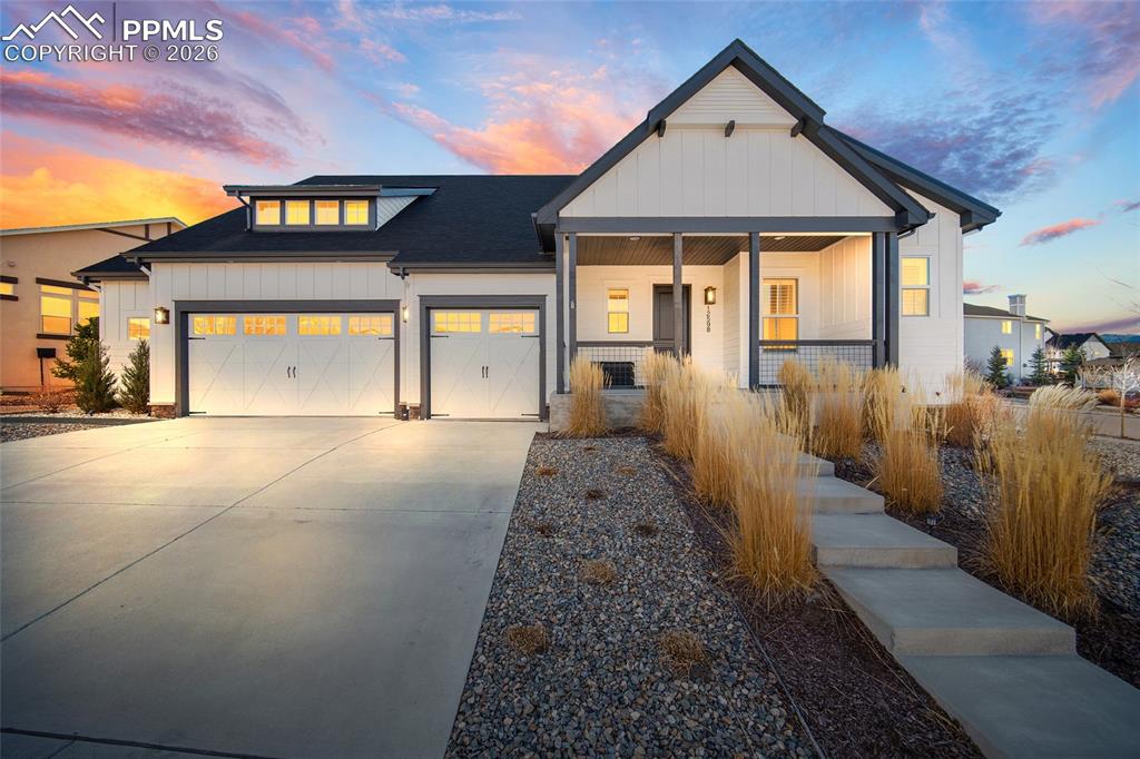 Caption: Front of Structure