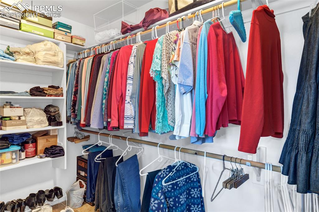 Image 16 of 44: View of spacious closet