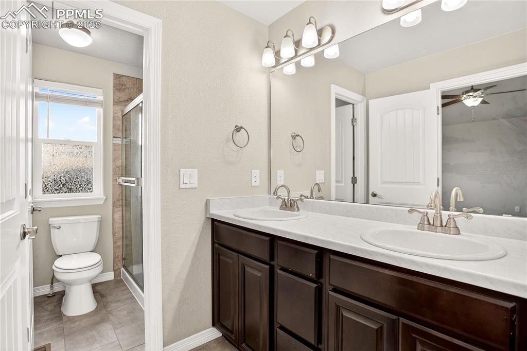 Image 13 of 24: Primary bath - walk-in shower