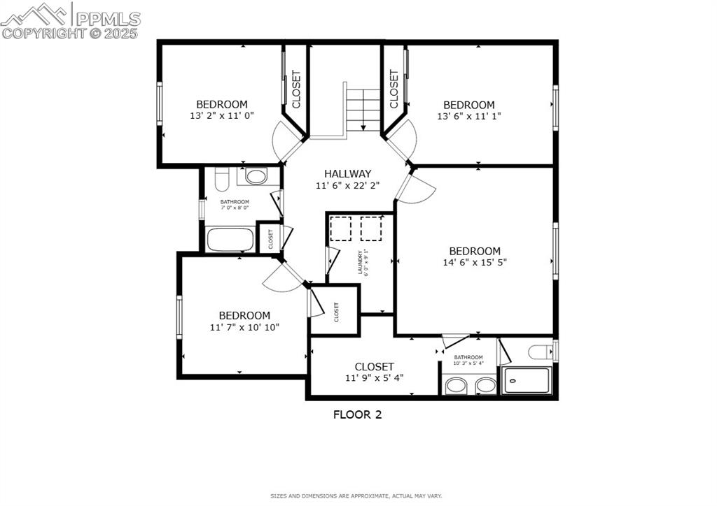 Image 23 of 24: Floor plan - upper level