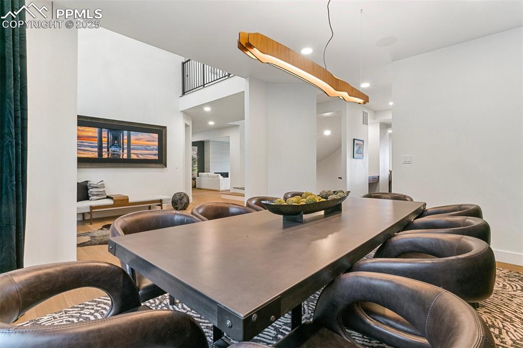 Image 3 of 50: Dining Room is open the entry and close proximity to the Kitchen