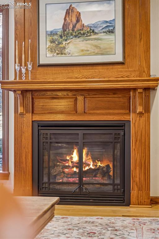 Image 8 of 49: Fireplace