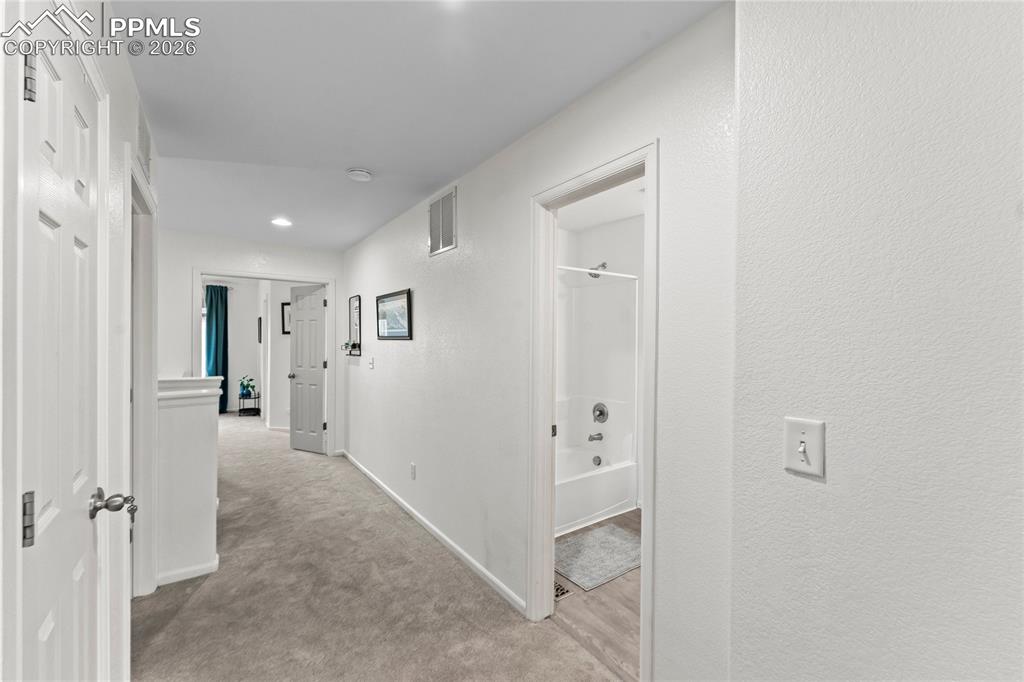 Image 21 of 41: Upstairs Hallway from Bedroom #2/3