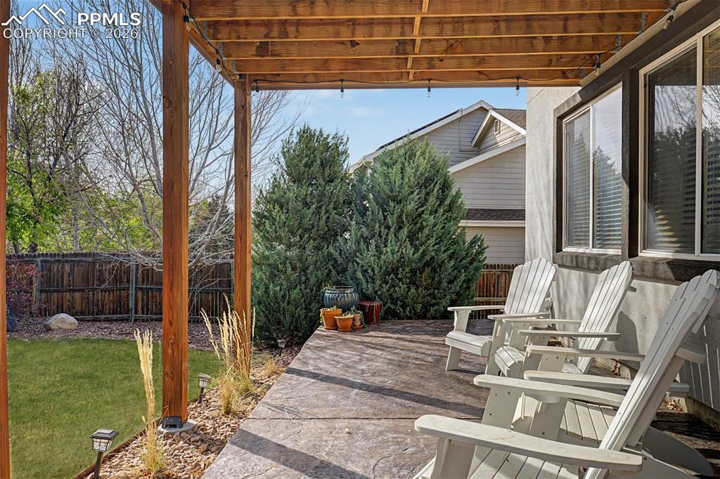 Image 42 of 49: The ideal setting for long Colorado evenings with friends and family.