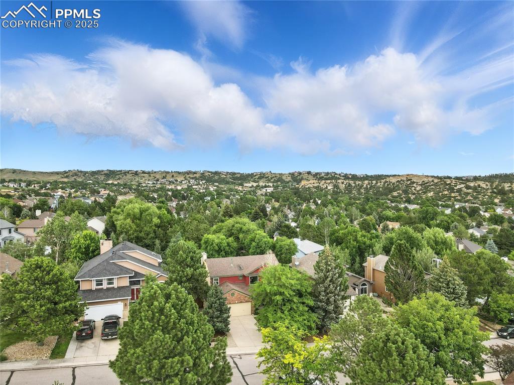 Image 50 of 50: Aerial view of residential area