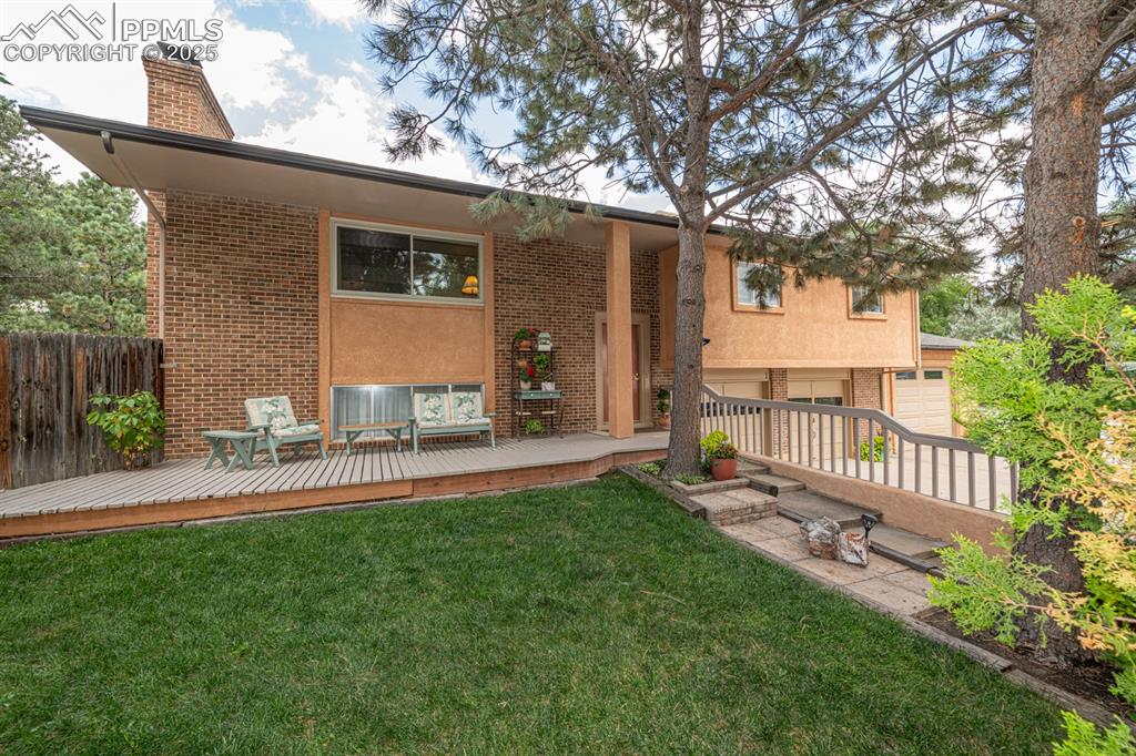 Caption: Back of Structure