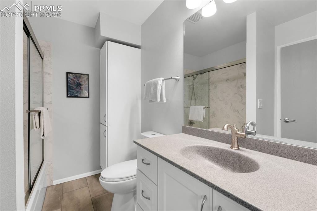 Image 32 of 50: Linen Closet In Full Bath