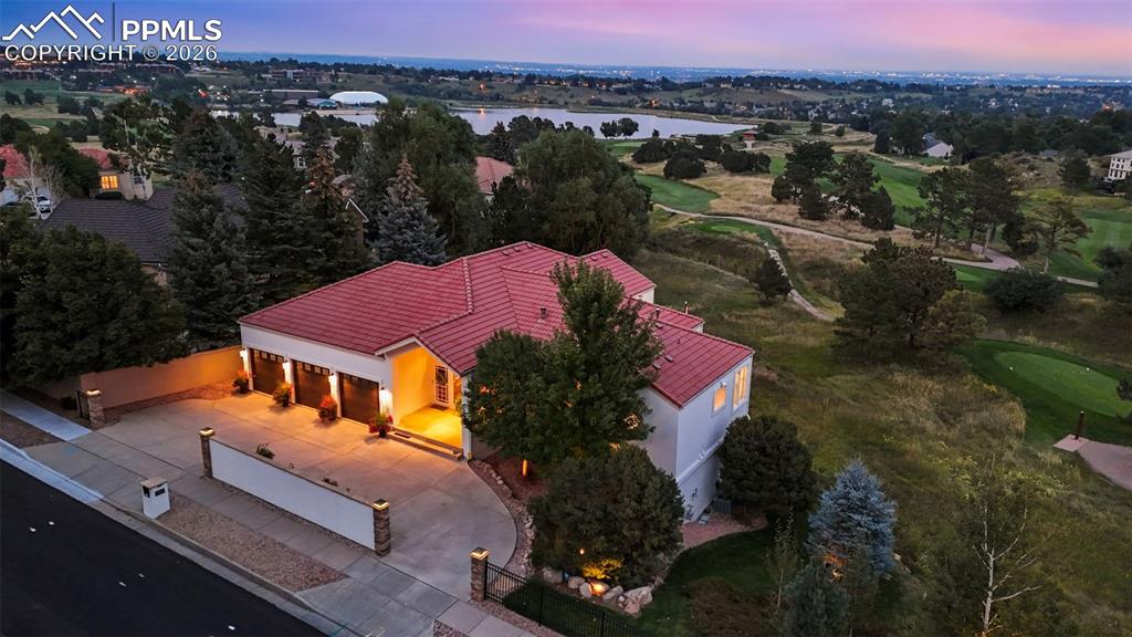 Caption: Aerial View