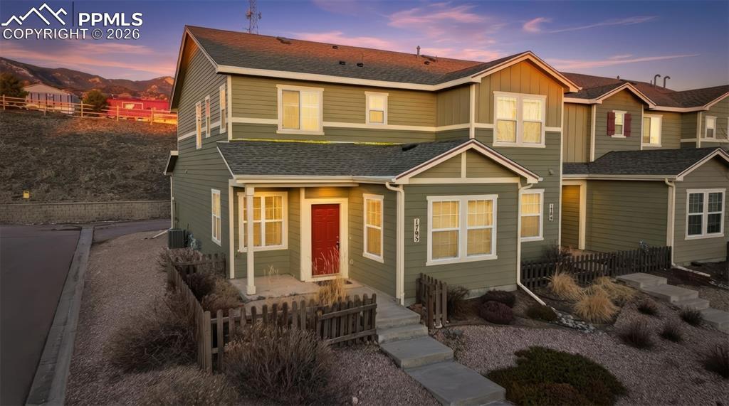 Caption: Front of Structure