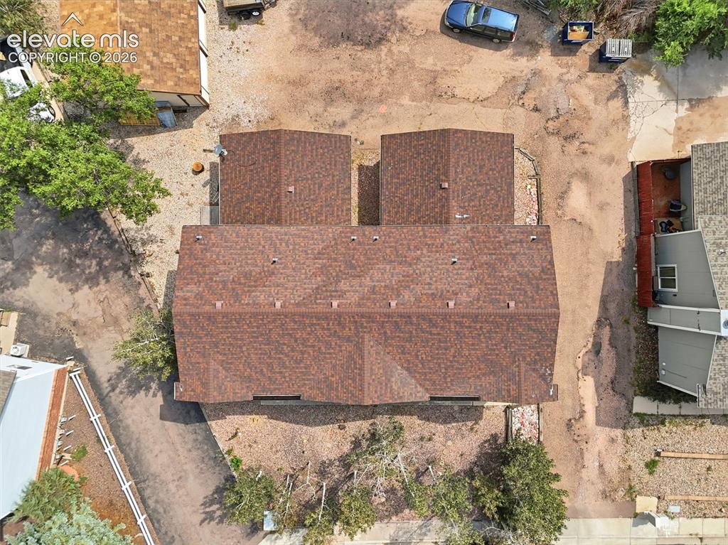 Image 29 of 35: Detached 3 car garage, rear of property