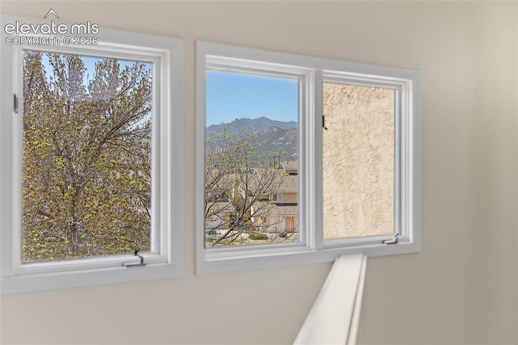 Image 31 of 42: View of the beautiful Colorado Springs Westside area from loft