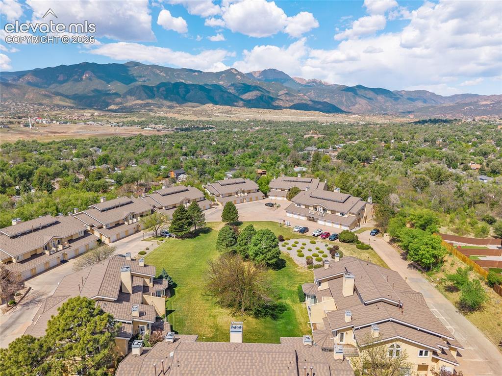 Image 38 of 42: Arial view of home with  gorgeous Westside backdrop