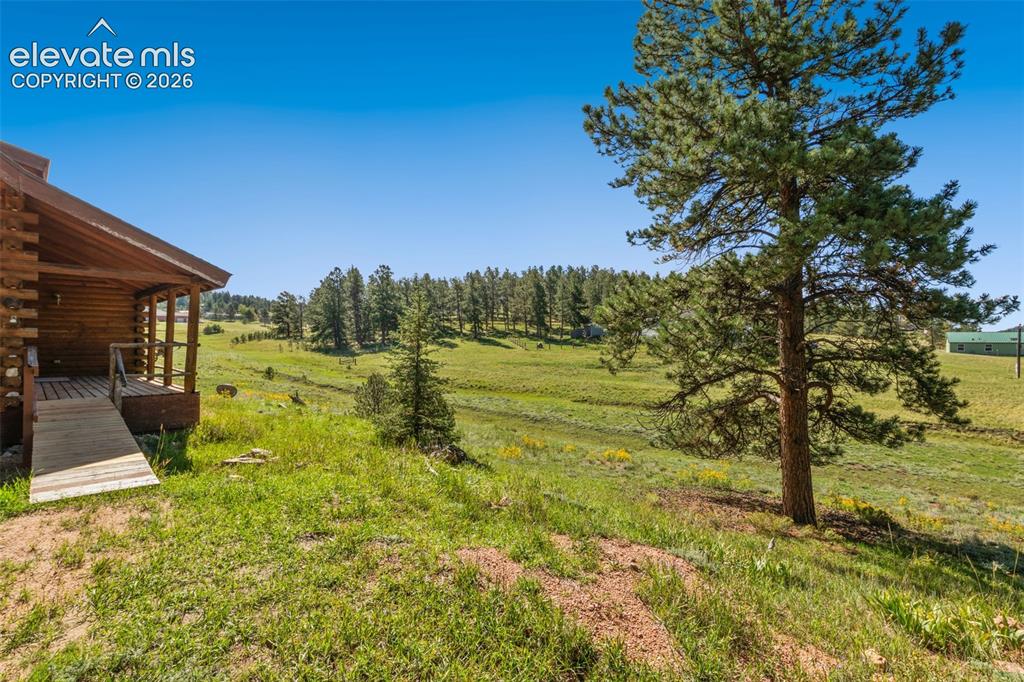 Image 28 of 32: Two acre property provides space to enjoy the Colorado mountain setting.