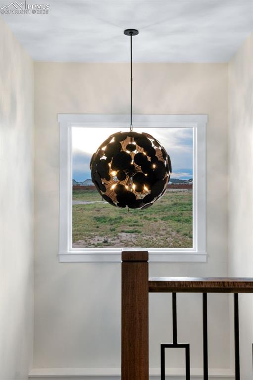 Image 23 of 42: Detailed view of a chandelier