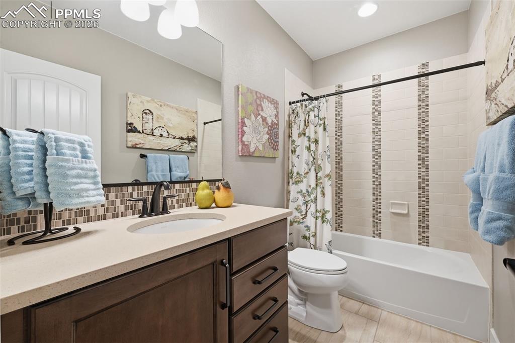 Image 32 of 40: Junior master bath in the basement!