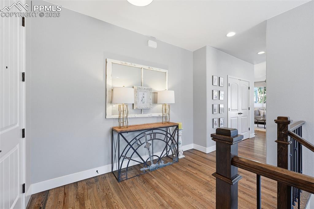 Image 4 of 40: Welcoming entry with Colorado charm!