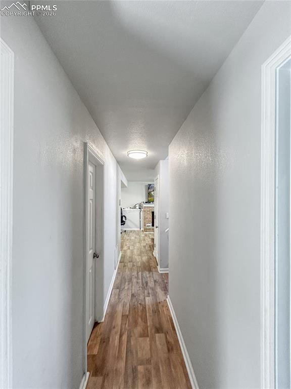 Image 16 of 28: Lower Level Hallway; Bedrooms to Living Room 
