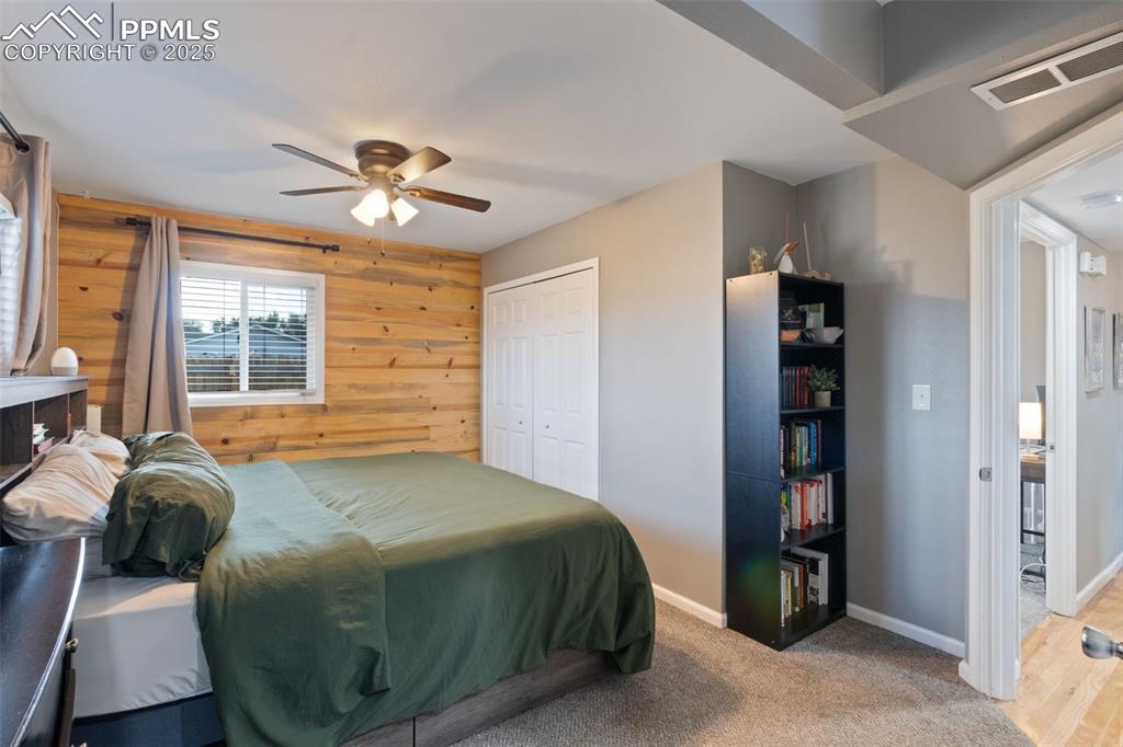 Image 15 of 34: PRIMARY SUITE HAS CEILING FAN