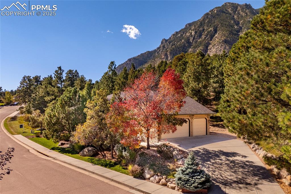 Image 46 of 47: View of mountain backdrop