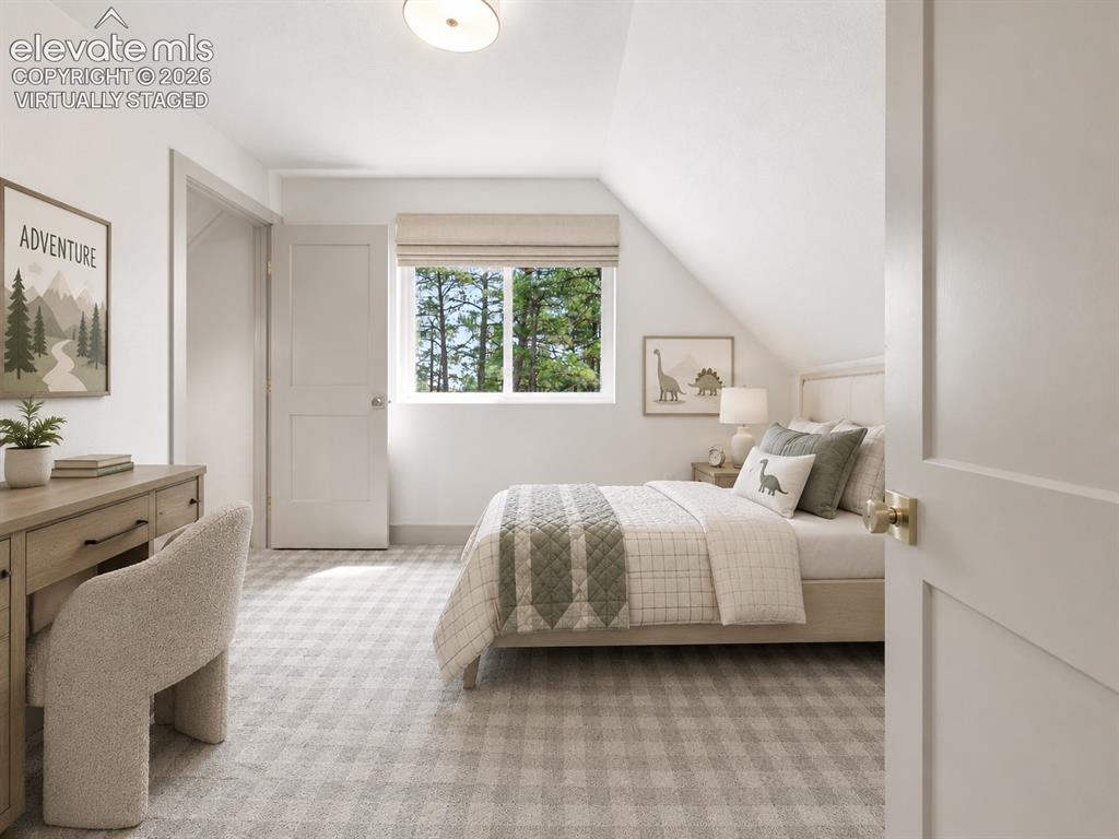 Image 23 of 42: Virtually Staged Upper level bedroom