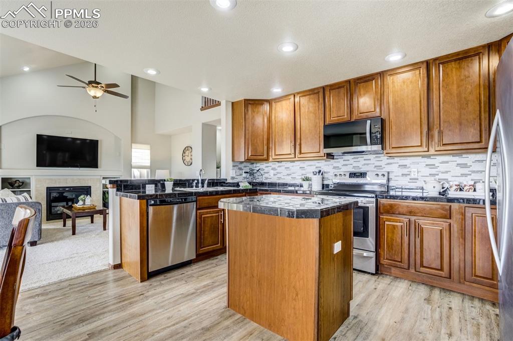 Image 3 of 45: Bright and comfortable with views onto Antler Creek Golf Course