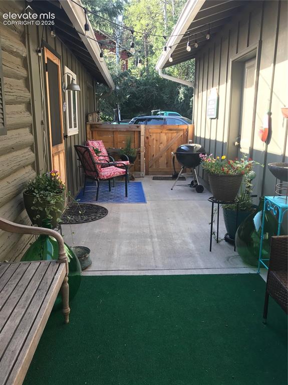 Image 25 of 30: 2 Car garage is just steps from back door!