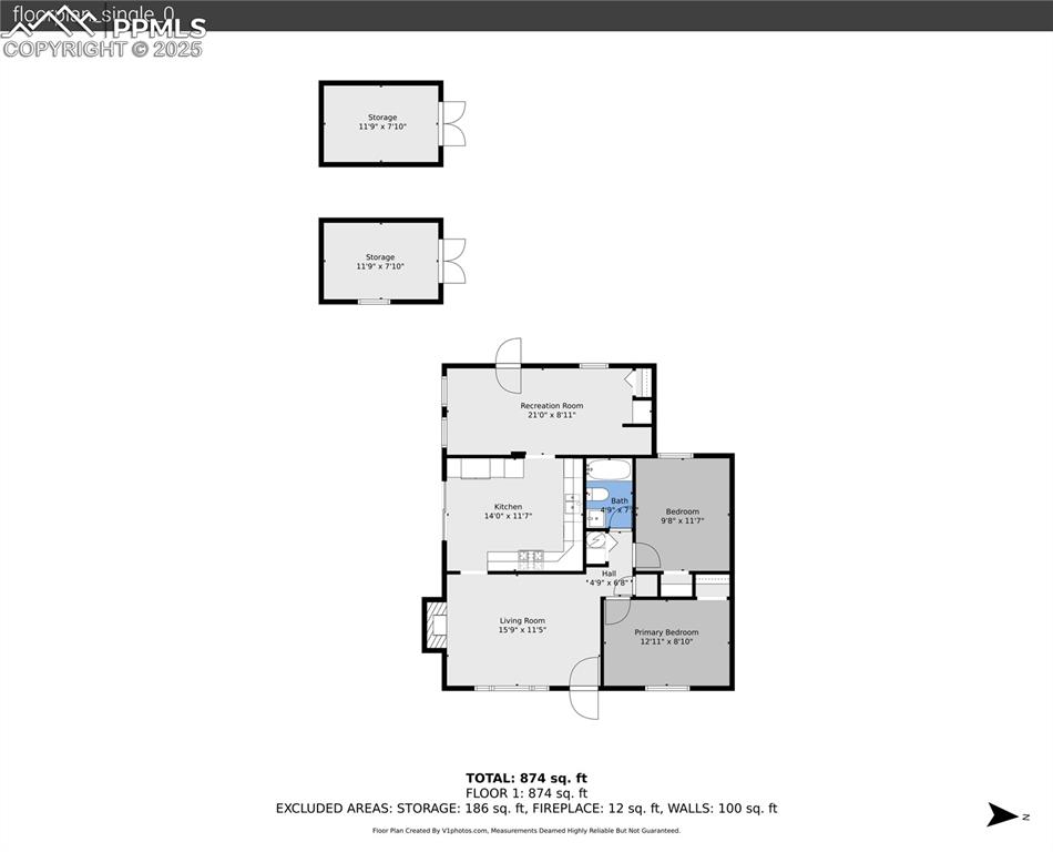 Image 47 of 47: View of floor plan / room layout