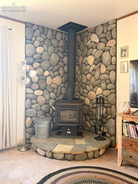 Image 21 of 39: Wood Burning stove