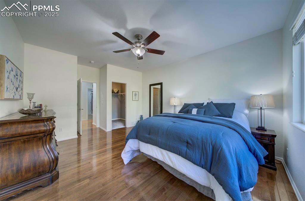 Image 24 of 38: with 1st of 2 walk in closets