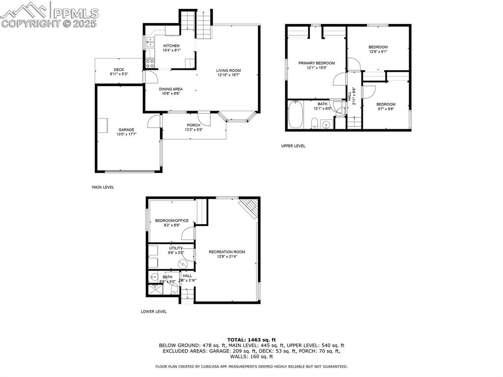 Image 42 of 42: View of floor plan / room layout