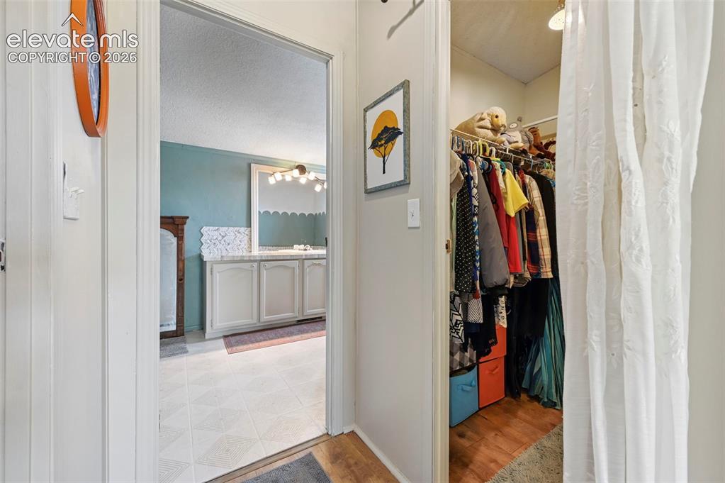 Image 9 of 49: Double Walk in closets in Primary room!