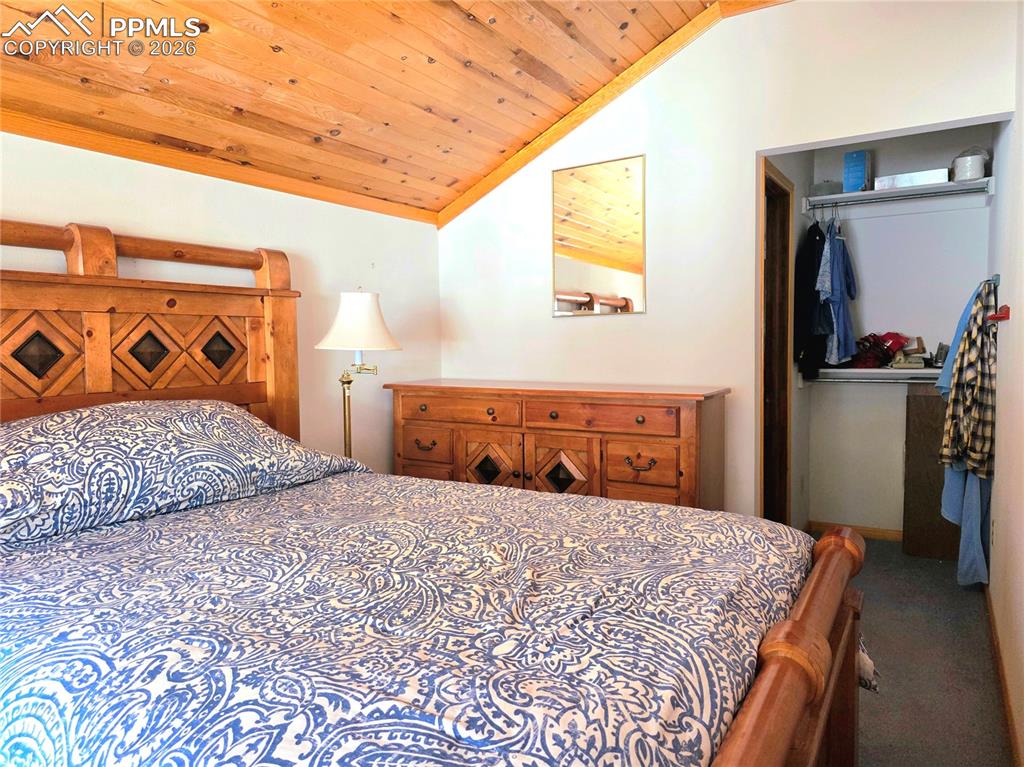 Image 18 of 40: Primary has closet and ensuite half bath