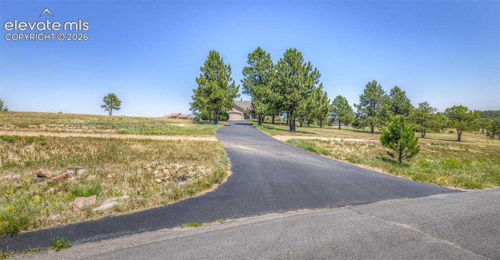 Image 5 of 45: Front South facing driveway