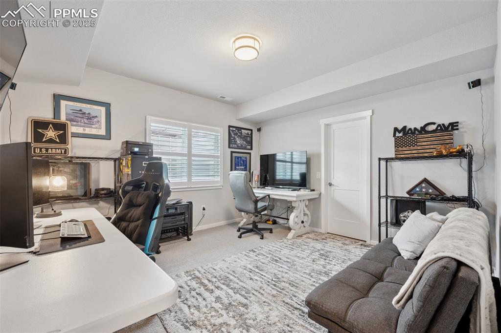 Image 33 of 45: Third bedroom with very large walk in closet!