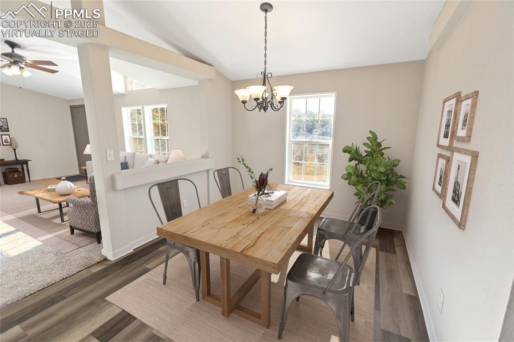 Image 8 of 49: Formal Dining - Virtually Staged