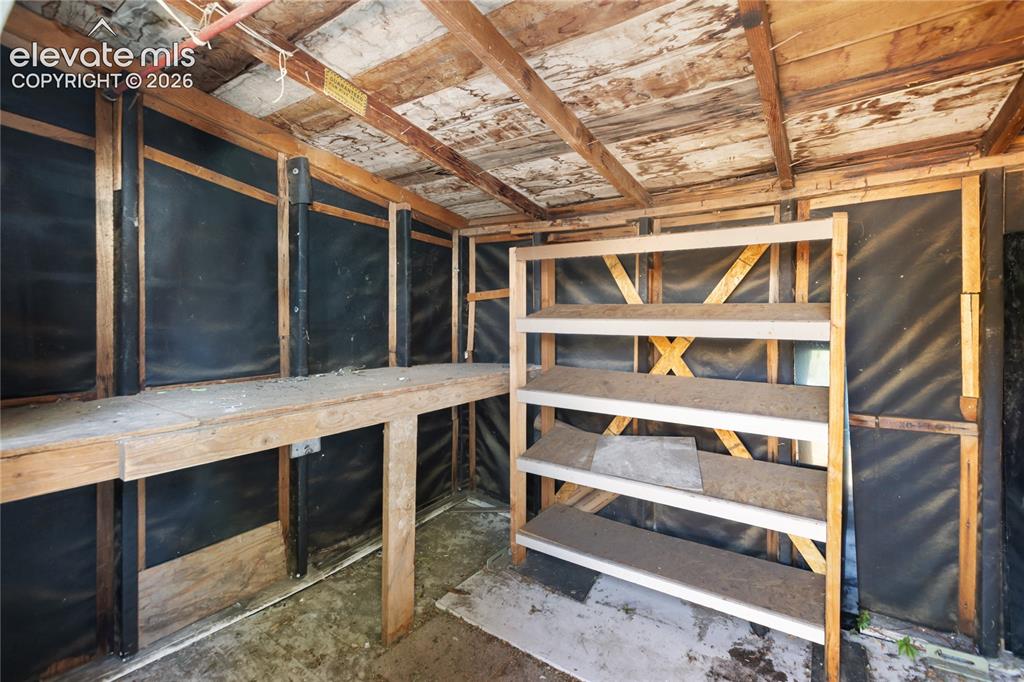 Image 46 of 48: Storage shed