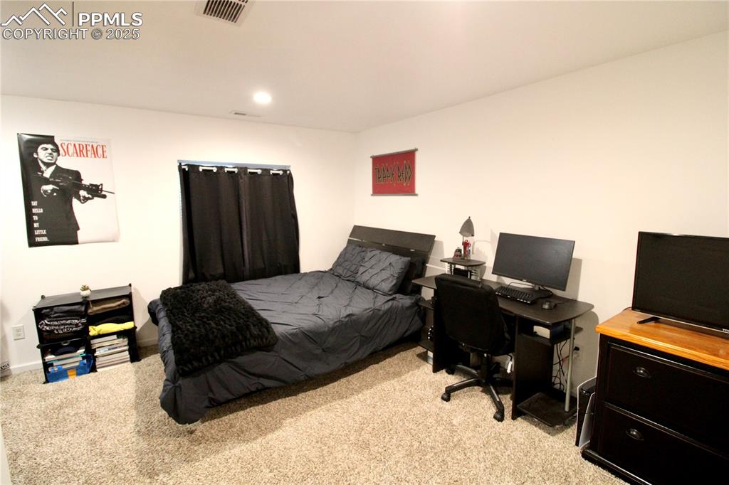 Image 38 of 50: Bedroom 5 in basement