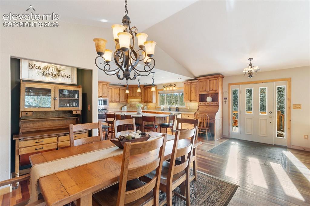 Image 11 of 43: Dining and Kitchen